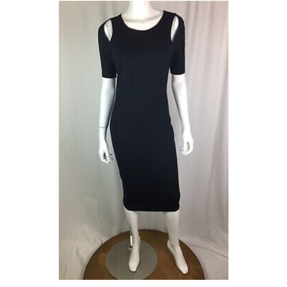 Fabletics Eva Midi Cutout Bodycon Dress Sz. Med. 8 - Picture 7 of 11